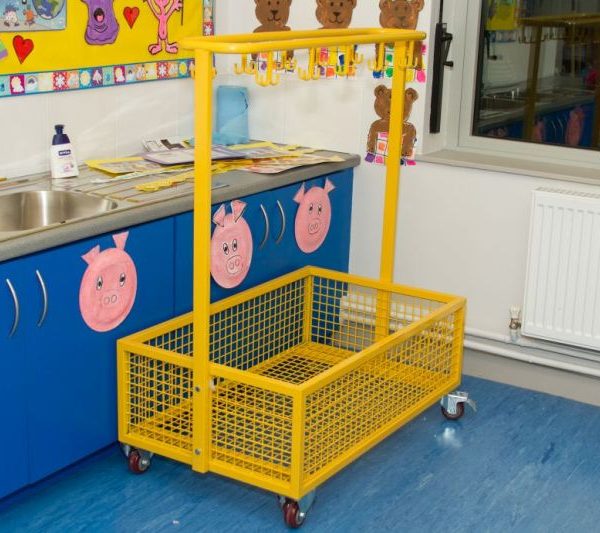 Mobile Coat Hook Trolley