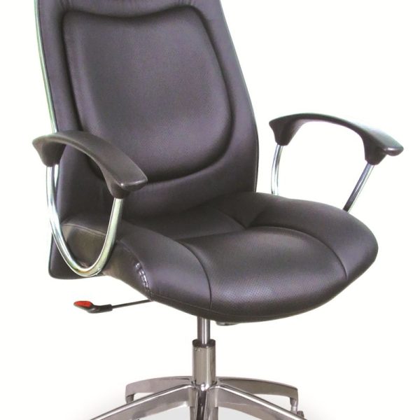 Principal's Leather Swivel Chair