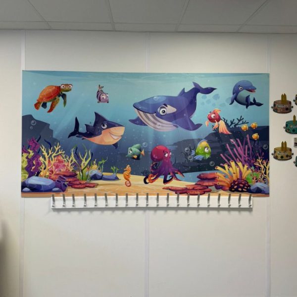 Ocean Cartoon Scene