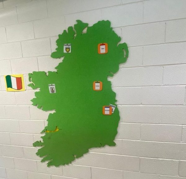 Map of Ireland